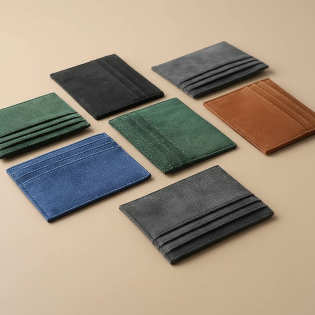 Portefeuille compact homme de voyage coloris noir