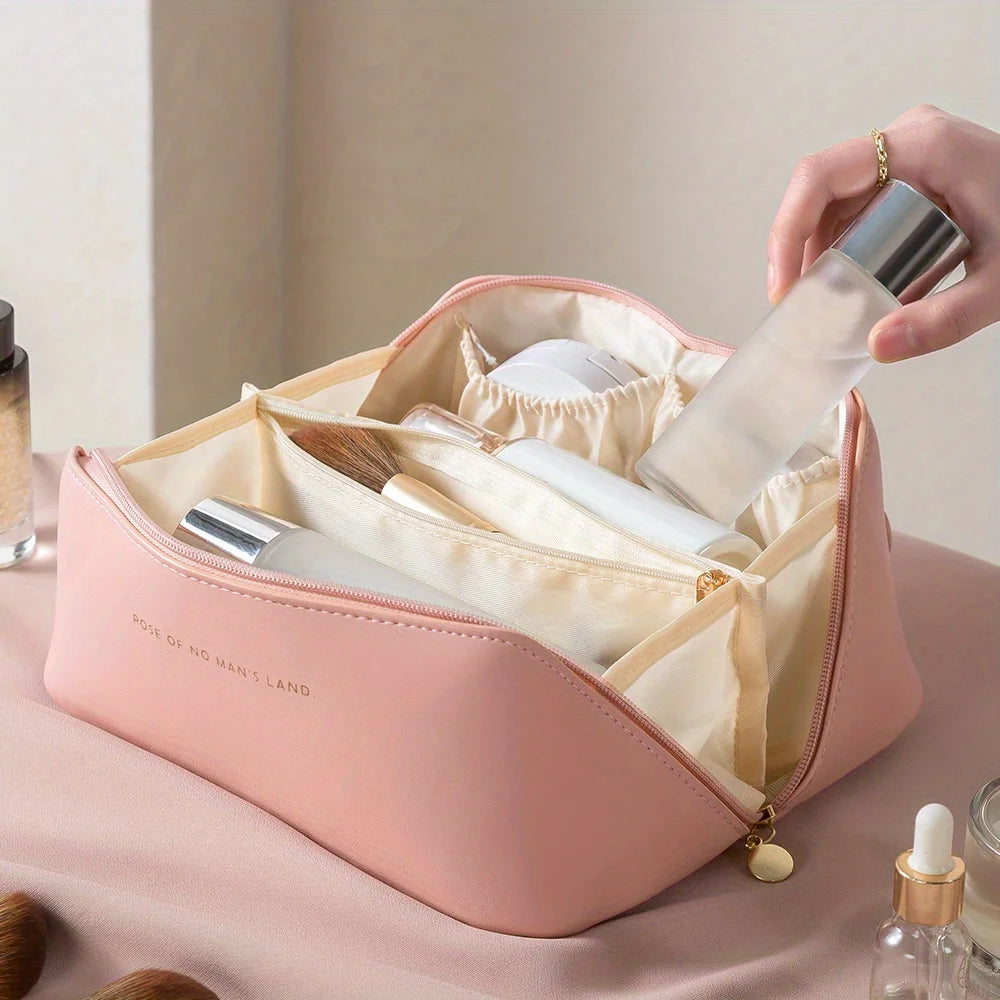 Trousse de toilette de voyage avec rangement cosmétiques
